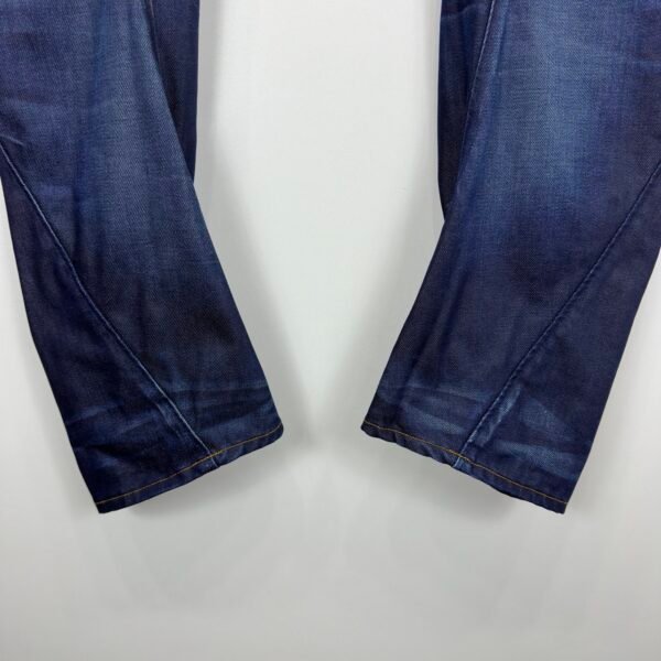 G-Star Arc 3D Slim Jeans Men's W38 L32 Blue Denim Twisted Tapered Leg Zip