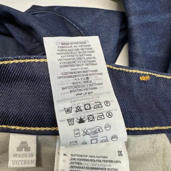 G-Star Arc 3D Slim Jeans Men's W38 L32 Blue Denim Twisted Tapered Leg Zip
