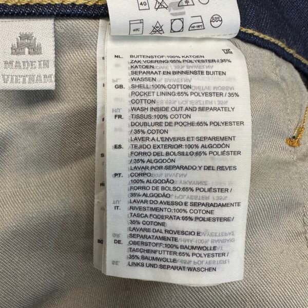 G-Star Arc 3D Slim Jeans Men's W38 L32 Blue Denim Twisted Tapered Leg Zip
