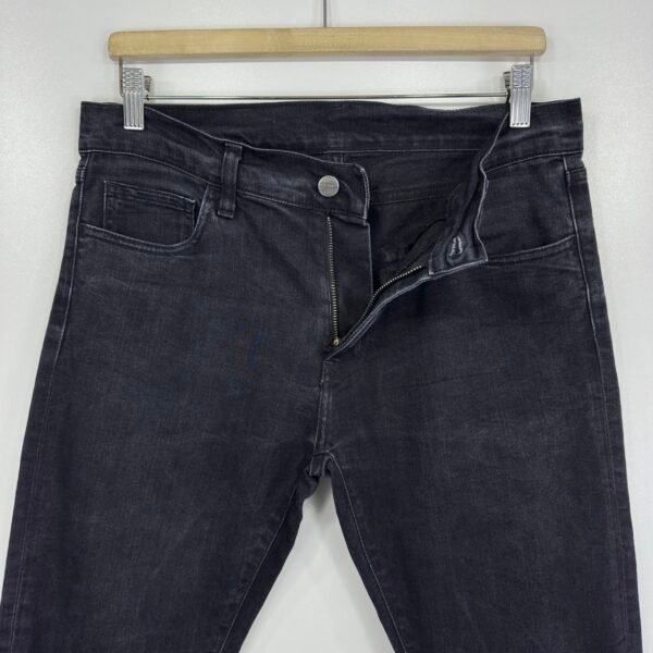 Carhartt Rebel Pant Jeans Men's W33 L34 Black Stretch Denim Slim Skinny Zip Y2K