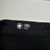 G-Star 3301 Slim Jeans Men's W32 L28 Black Stretch Denim