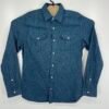 Tommy Hilfiger Casual Shirt Men's Size S Blue Check Long Sleeve Pockets Button Up
