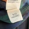 L.L.Bean Flannel Shirt Men's Size M Blue Green Tartan Plaid Check Long Sleeve