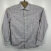 Eton Formal Dress Shirt Men's 42 16.5 Multicolored Plaid Long Sleeve Slim Button