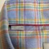 Eton Formal Dress Shirt Men's 42 16.5 Multicolored Plaid Long Sleeve Slim Button