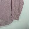 Ted Baker Formal Dress Shirt Men's Size 5 XL Red Slim Fit Geometric Long Sleeve
