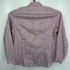 Ted Baker Formal Dress Shirt Men's Size 5 XL Red Slim Fit Geometric Long Sleeve
