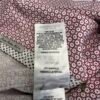 Ted Baker Formal Dress Shirt Men's Size 5 XL Red Slim Fit Geometric Long Sleeve
