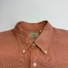 IMG_4051 Large L.L.Bean XL80 Casual Shirt Men's Size L Orange Short Sleeve Regular Button Down