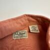 IMG_4052 Large L.L.Bean XL80 Casual Shirt Men's Size L Orange Short Sleeve Regular Button Down