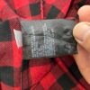 Uniqlo Flannel Buffalo Check Shirt Men's Size S Red Black Long Sleeve Regular Fit