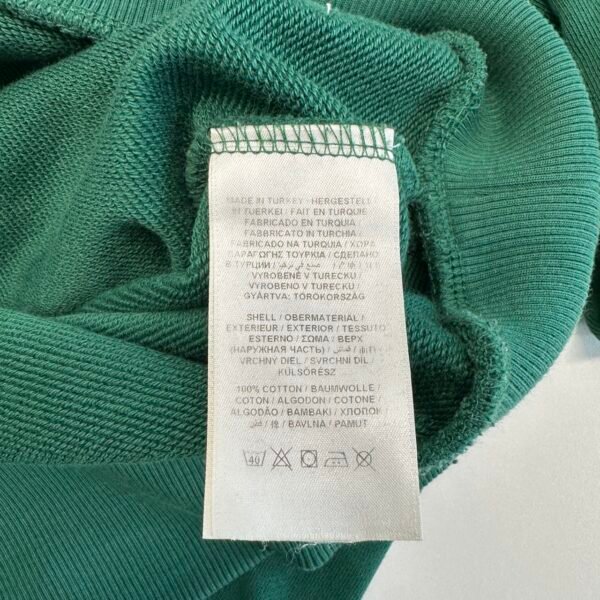 Gant Pullover Sweatshirt Men's Size L Green Crew Neck Embroidered Logo