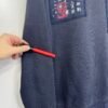 Alpha Industries Sweatshirt Men's Size M Blue Crew Neck Pullover Embroidered