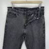 IMG_4171 Large Levi's 541 Athletic Taper Jeans Men's W33 L30 Grey Stretch Denim Slim Zip