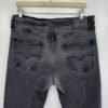 IMG_4172 Large Levi's 541 Athletic Taper Jeans Men's W33 L30 Grey Stretch Denim Slim Zip