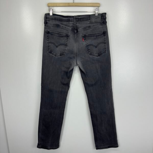 IMG_4173 Large Levi's 541 Athletic Taper Jeans Men's W33 L30 Grey Stretch Denim Slim Zip
