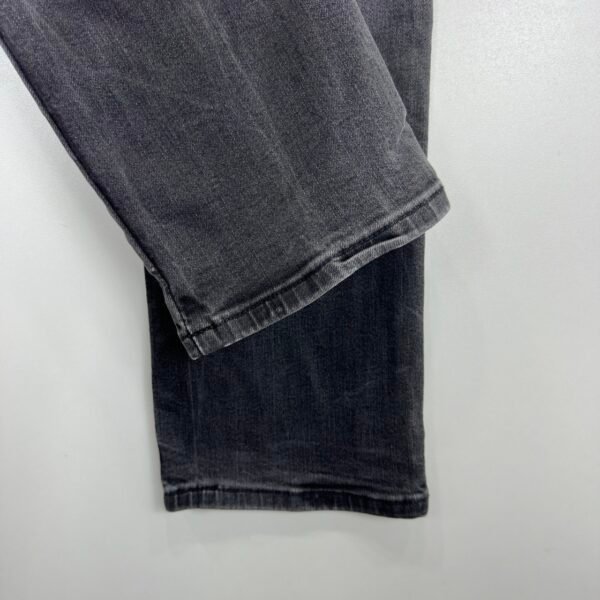 IMG_4174 Large Levi's 541 Athletic Taper Jeans Men's W33 L30 Grey Stretch Denim Slim Zip