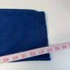 Humor Zanka Jeans Men's W28 L34 Blue Denim Low Drop Crotch 3D Slim Button Y2K
