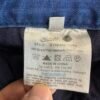 Humor Zanka Jeans Men's W28 L34 Blue Denim Low Drop Crotch 3D Slim Button Y2K