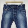 Diesel Darron Jeans Men's W33 L32 (Tag 32/32) Blue Denim Regular Slim Tapered