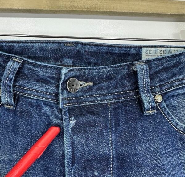 Diesel Darron Jeans Men's W33 L32 (Tag 32/32) Blue Denim Regular Slim Tapered