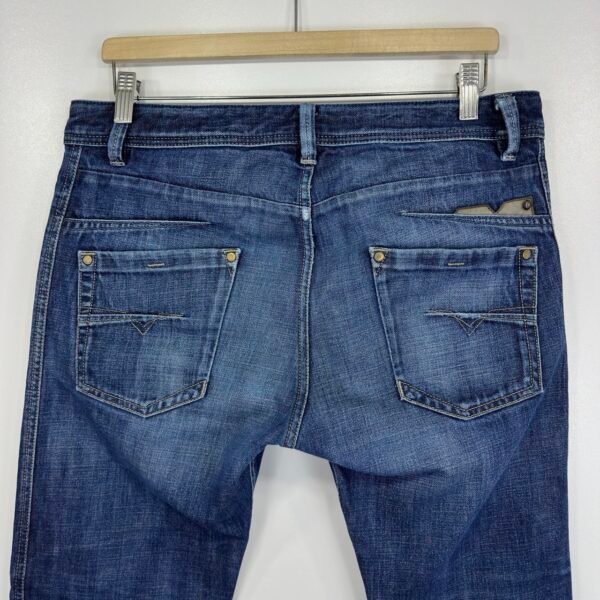 Diesel Darron Jeans Men's W33 L32 (Tag 32/32) Blue Denim Regular Slim Tapered