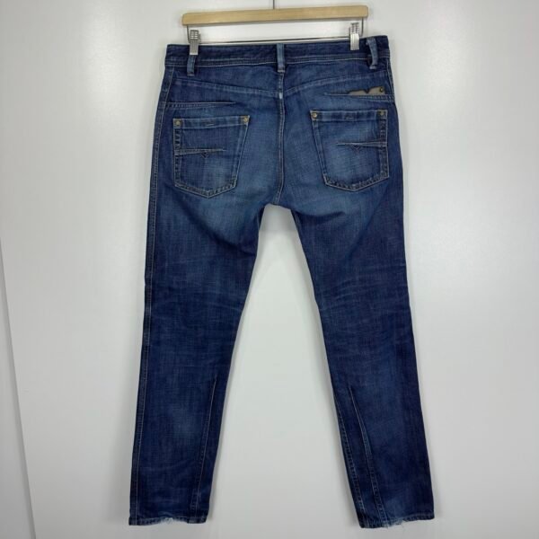 Diesel Darron Jeans Men's W33 L32 (Tag 32/32) Blue Denim Regular Slim Tapered