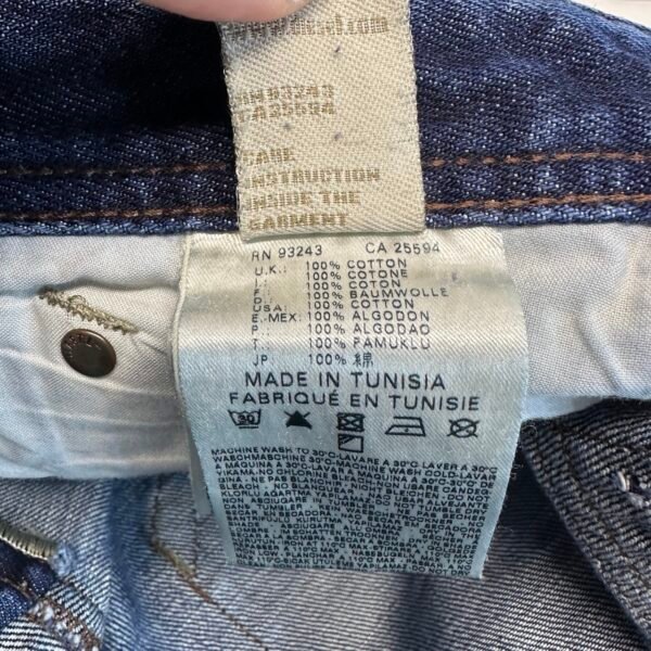 Diesel Darron Jeans Men's W33 L32 (Tag 32/32) Blue Denim Regular Slim Tapered