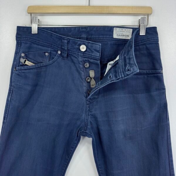 IMG_4223 Large Diesel Darron Jeans Men's W32 L35 (Tag 30/34) Blue Denim Regular Slim Tapered