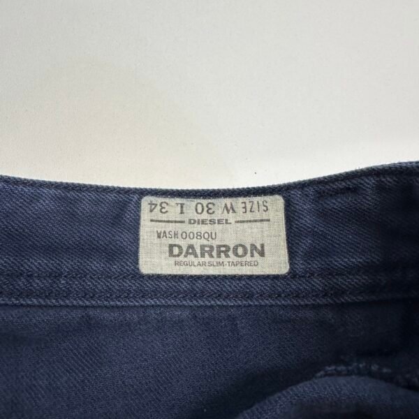 IMG_4229 Large Diesel Darron Jeans Men's W32 L35 (Tag 30/34) Blue Denim Regular Slim Tapered