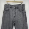 IMG_4241 Large Arket Mist Loose Fit Wide Jeans Men's W36 L31 (Tag 34/34) Grey Denim Button