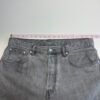 IMG_4246 Large Arket Mist Loose Fit Wide Jeans Men's W36 L31 (Tag 34/34) Grey Denim Button