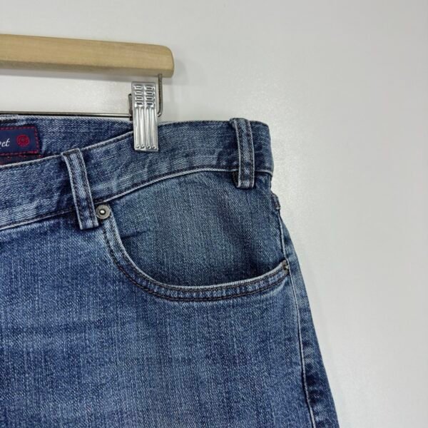 Paul & Shark Red Rivet Jeans Men's W38 L32 Blue Stretch Denim Shark Fit Tapered