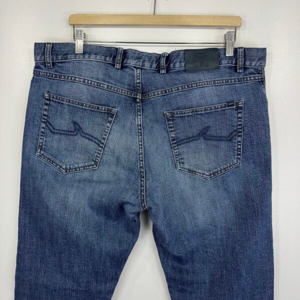 Paul & Shark Red Rivet Jeans Men's W38 L32 Blue Stretch Denim Shark Fit Tapered