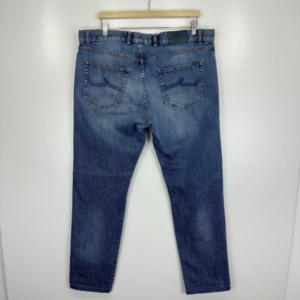 Paul & Shark Red Rivet Jeans Men's W38 L32 Blue Stretch Denim Shark Fit Tapered