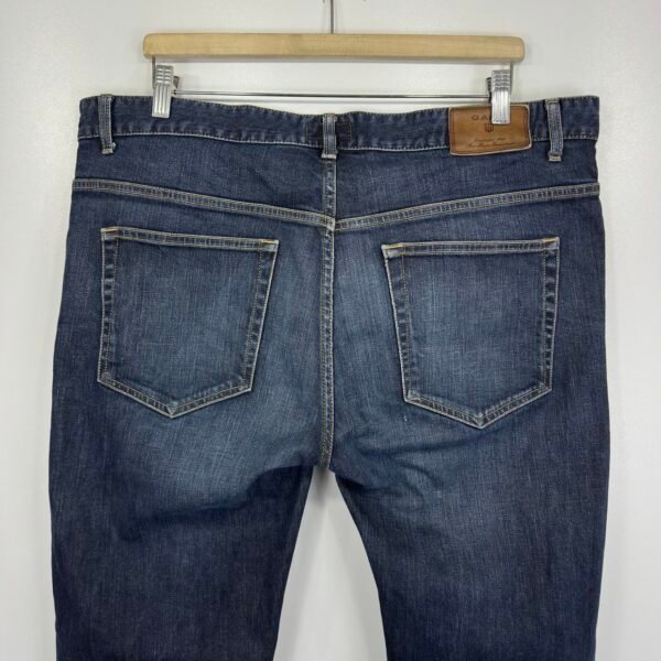 Gant Chip Jeans Men's W39 L34 (Tag 38/34) Blue Stretch Denim Narrow Fit Tapered Leg