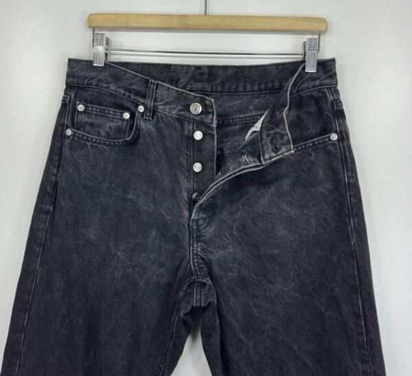 IMG_4292 Large Arket Ocean Loose Jeans Men's W31 L32 (Tag 30/32) Grey Straight Button Relaxed