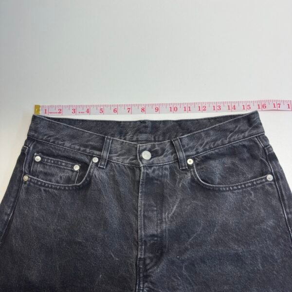 IMG_4297 Large Arket Ocean Loose Jeans Men's W31 L32 (Tag 30/32) Grey Straight Button Relaxed