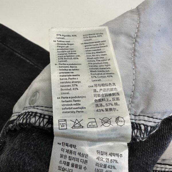 IMG_4303 Large Arket Ocean Loose Jeans Men's W31 L32 (Tag 30/32) Grey Straight Button Relaxed