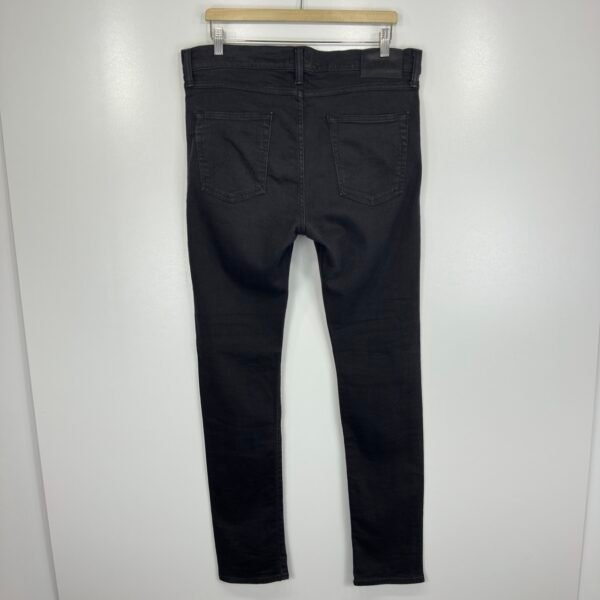 Edwin ED-88 Super Slim Jeans Men's W36 L33 Black Stretch Denim Skinny Zip Fly