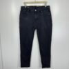 Zara Jeans Men's W36 L30 (Tag 38) Black Denim Jeans Slim Fit Straight Zip Fly