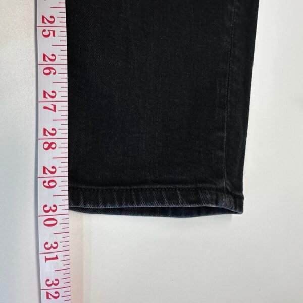 Zara Jeans Men's W36 L30 (Tag 38) Black Denim Jeans Slim Fit Straight Zip Fly