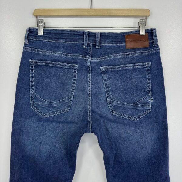 IMG_4351 Large Camel Active Conscious Jeans Men's W32 L29 Blue Stretch Denim Slim Skinny Zip