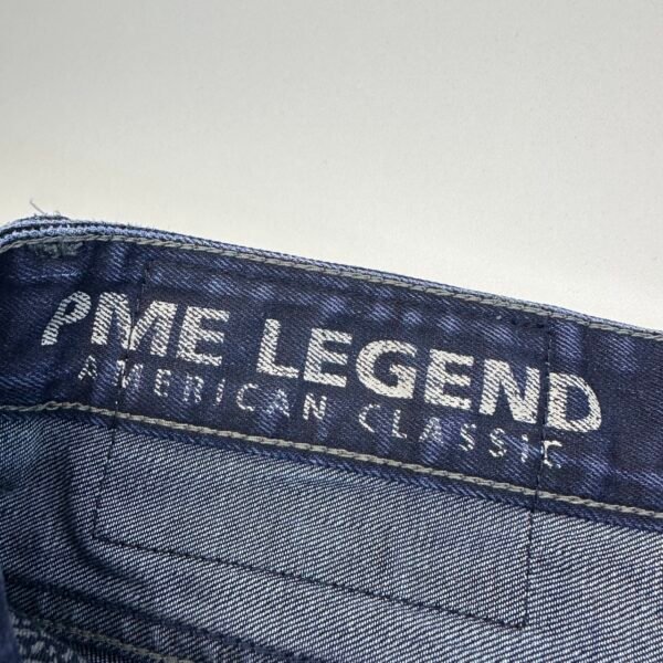 PME Legend Jeans Men's W31 L32 Blue Stretch Denim Regular Fit Tapered Zip