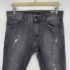 IMG_4433 Large Diesel Thavar Jeans Grey W33 L32 Men Slim Skinny Distressed
