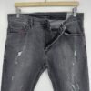 IMG_4437 Large Diesel Thavar Jeans Grey W33 L32 Men Slim Skinny Distressed