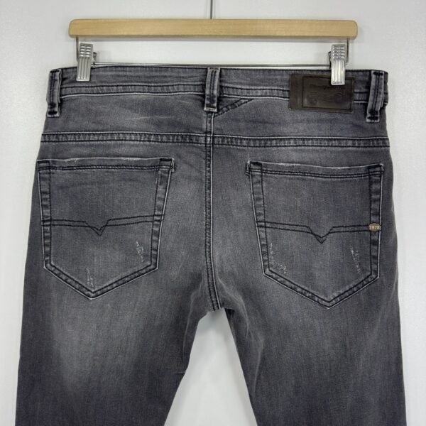 IMG_4439 Large Diesel Thavar Jeans Grey W33 L32 Men Slim Skinny Distressed