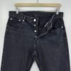 ARKET Park Jeans Black W33 L32 Men Regular Straight Button Fly