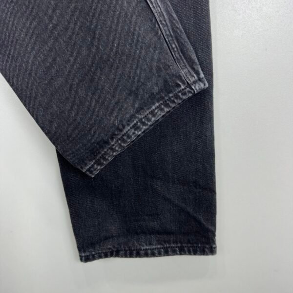 ARKET Park Jeans Black W33 L32 Men Regular Straight Button Fly
