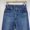 Levi's 501 Jeans Blue W27 L32 Women Original Fit Straight Button Fly Y2K